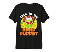 Puppeteer Talk to The Hand Puppet Funny Hilarious T-Shirt Haut de Gamme