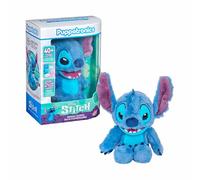 Puppetronic Stitch Poupée animatronique Interactive, Mouvement de la tête et de la Bouche avec capteur Tactile, Sons Authentiques, Technologie de Communication avec Ange, expérience immersive, Famosa