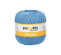 Puppets 4574010-00130 Fil à crochet 100% coton 130 mm Épaisseur 10 50 g