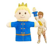 Puppets à la main, Fairy Tale Inspired Interactive Puppet Toy, 7,87 x 3,94 x 1,57 pouces Storytelling Role Play Entertainment Props for Early Learning Development, Cultural Education