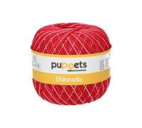 Puppets Eldorado Multicolore, épaisseur : 10, présentation : 50G, longueur : 265 m 39 fils à crochet