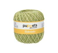 Puppets Eldorado Multicolore, épaisseur : 10, présentation : 50G, Longueur : 265 m, 82 Fils à Crochet