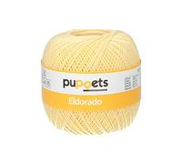 Puppets Fil à Crochet, Coton, 7515, Jaune