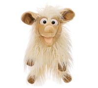 Puppets vivants Puppet de main d'agneau blanc en peluche 18 pouces - Fine Design europen ultra-doux et clin promeuvent la scurit du dveloppe