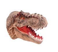 Puppette de dinosaure - marionnette en caoutchouc souple, jouet tête réaliste | éducatif pour , main animale flexible, jeu de rôle narration, histoires, imaginatif anniversaire, cadeau