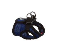 Puppia Harnais Pour Petit et Moyen Chien - Convient Aux Chiots - Anti Traction, Bleu Foncé, XS