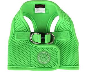 Puppia Gilet Harnais pour Chien Néon Soft, Vert, S