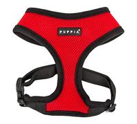Puppia Harnais Doux pour Chien Taille M Rouge, M (Lot de 1)