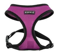 Puppia Harnais Doux pour Chien Taille L Violet