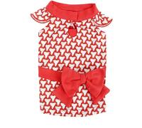 Puppia Martina Robe pour Chien Rouge Taille L