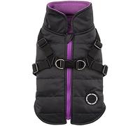 Puppia Mountaineer II Manteau d'Hiver pour Chien Noir Taille L