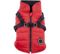 Puppia Mountaineer II Manteau d'Hiver pour Chien Rouge Taille M