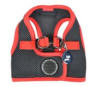 Puppia Soft Harness II - Harnais Gilet Souple pour Chiens de Petite et Moyenne Taille - très Confortable et Facile à Enfiler