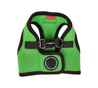 Puppia Soft Harness II - Harnais Gilet Souple pour Chiens de Petite et Moyenne Taille - très Confortable et Facile à Enfiler