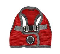 Puppia Soft Vest Harness B II Harnais pour Chien, Rouge, M