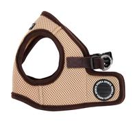 Puppia Harnais Petit Chien et pour Chien Moyen - Convient également aux Chiots - Harnais Anti Traction pour Chien, Beige, M