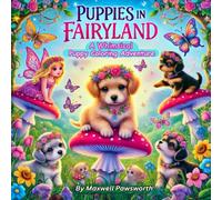 Puppies in Fairyland: Discover 50 Whimsical, Magical, and Cozy Adult Coloring Book Pages for Stress Relief, Mindfulness, and Creative Fun