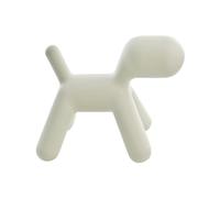 Puppy Abstractdog Tabouret Medium Blanc