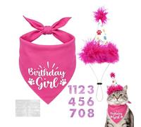 Puppy Birthday Party Decorations Set - Dog Theme Supplies for Celebration | Balloon Banner Cake Topper with Paw Print Design, Colorful Party Kit for Kids Pet Lovers Event Decoration Setup