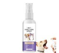 Puppy Breathe Freshener - 30ML Gentle Liquid Teeth Cleaner | Dog Mouth Cleaner - solution removes stains freshens breath promotes gum health ideal for cats dogs kittens