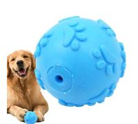Puppy Chew Ball - Canine Sphere, Squeaky Pet Teething Bouncy Ball, Molar Massager | Audio Orb Resilient Globe Fetch Projectile Puppy Toy Home Apartment Garden Park Living Room Bedroom Garage for Farm