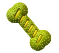 Puppy Chew Toys for Teething, Bone Shape Dog Squeaky Toys, Interactive Teething Aid, Indoor Play and Crate Training Necessity, Pet Supplies for Cleaning, 7.87 x 3.74 x 1.77 inches