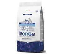Monge Chiot et Junior Moyen 12 kg