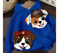 Puppy Keep, Chiots, Bleu, Cool, Collection Choix des Enfants, Basique de Tous les Jours, Enfants Heureux, Couleurs Pastel pour Enfants, Bikercore, Voyage en Famille, Jours Heureux, J'aime Maman, J'aim