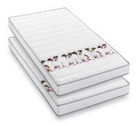 BLUE MOON Puppy Love - Lot de 2 Matelas Mousse 90x190. Soutien Mi-Ferme. Épaisseur 10cm - Fabriqué en Belgique