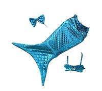 Puppy Merrmaid OuttFit - Dog Cosplaay Costtume | Tenue De Sirène De Chat | Costume De Chien Cospplay Avec Bande D'étroi D'attache Adaptée À Une Dégoût Amusante Et À Des Vêtements Pour Chiens De Cospla