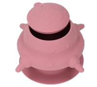 Puppy Milk Feeder Silicone Nursing Station for Multiple Puppies and (Pink)
