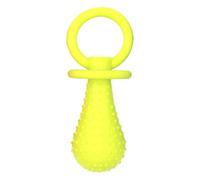 Puppy Pacifier, Rubber Teething Toy, 3.74x1.5in Interactive Dog Soother, Calming Chew Relief, Comfortable Grip Design for Gentle Pet Accessory, Home, Park, Training, Travel Fun