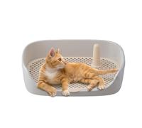 Puppy Pipi-Pad Holder-Pee-Pee Oreadder pour la réserve de Chats à l'intérieur et à l'extérieur avec accès Ouvert en Haut et Mur de Protection, Support pour Les Pots de Chien