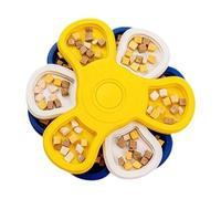 Puppy Puzzle Feeder, Slow Feeding Dog Bowl, Three Layer Puzzle Feeder, Jigsaw Puzzle Dog Feeder, Detachable Puzzle Dog Bowl, Slow Feeder for Puppies, Interactive Dog Feeding Puzzle