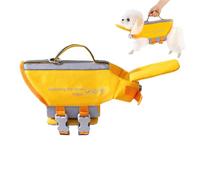 Puppy Rescue Ring-Light Aide pour les chiens, équipement de natation robuste | Costume à eau en polyester avec une poignée de sauvetage, gilet de sauvetage réfléchissant le gilet de nage de chien pour
