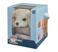Puppy Robot Interactive - Jouet en peluche pour chiens réalistes marchant et aboiements | Jouet pour tout-petits, chien avec mouvement réaliste, chiens interactifs, remplissage éducatif