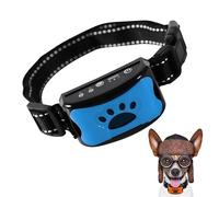 Puppy Safe - Collier Anti Aboiement-Collier Anti aboiement éducatif, Vibrations Douces et Signal sonore (Bleu)