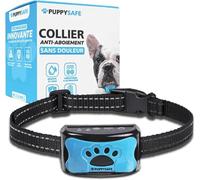 Puppy Safe Collier Anti-Aboiement pour Chien -sans Douleur ni Choc Électrique, 7 Niveaux Sensibilité, Vibration + Son, Rechargeable, Taille Réglable,