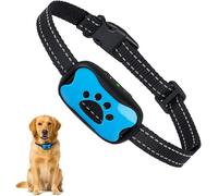 Puppy Safe Collier Anti-Aboiement pour Chien - Solution Douce pour Limiter Les Aboiements - Confortable Et Adjustable pour Petits Et Moyens Chiens (Blue)