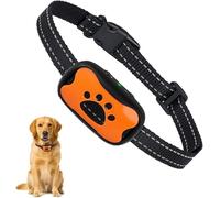 Puppy Safe Collier Anti-Aboiement pour Chien - Solution Douce pour Limiter Les Aboiements - Confortable Et Adjustable pour Petits Et Moyens Chiens (Orange)