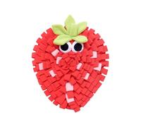 Puppy Sniffing Pad, Colorful Fruit Shape Enrichment Puzzle Toy, Slow Feeder Training Mat for Dogs, Nose Work Play Rug for Medium Large Breeds, for Home Room Living Garden Yard