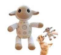 Puppy Toys for Dentists, Jouet Indestructible Chien - à mâcher Mignonne de Lapin et d'agneau Interactive | Décoration de la Chambre à Coucher de la Maison Jouet Audio Chiot en Peluche pour