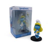 Puppy Toys & Games Figurine Schtroumpfette avec Fleur - Les Schtroumpfs - Statuette en Résine 11 cm - Édition Collector - Idée Cadeau Enfant & Fans