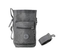 Puppy Training Bag, Large Capacity Treat Holder, Built in Poop Bag Dispenser, Pet Snack Reward Pouch with Adjustable Strap, Ideal for Walking, Outdoor Travel, and Training