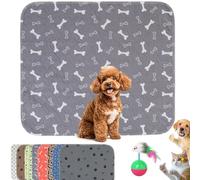 Puppypad - The Last Pee Pad You'll Get, Washable & Reusable Large Puppy Pads, Non-Slip and Waterproof Dog Training Pads for Sofa, Crates, Floor and Potty Training (Gray, S)