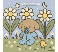 Puppy's day out: cute and easy coloring book