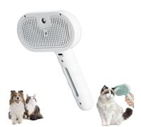 Pups Furry - Dog Brush Australia, Pups Furry Dog Brush, Gentle Detangling,Removes Mats, Loose Fur & Undercoat, Fewer Baths, Less Hassle, for All dogs (White)