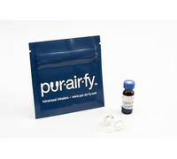Pur-Air-Fy Inhalateur d'huiles essentielles portable - Diffuseur d'aromathérapie mains libres pour la concentration, le stress, le sommeil, les maux de tête et les allergies - Insert nasal