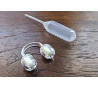 Pur-Air-Fy Inhalateur d'huiles essentielles portable - Diffuseur d'aromathérapie mains libres pour la concentration, le stress, le sommeil, les maux de tête et les allergies - Insert nasal