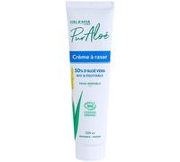 PUR ALOE-Crème à raser 50% Pur Aloe Tube 100ml blanc